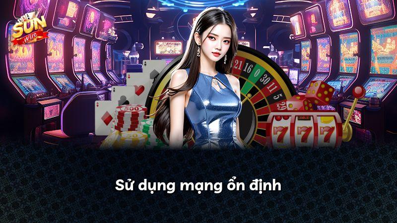 Sử dụng mạng ổn định