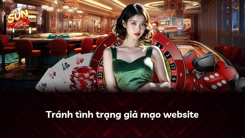 Tránh tình trạng giả mạo website