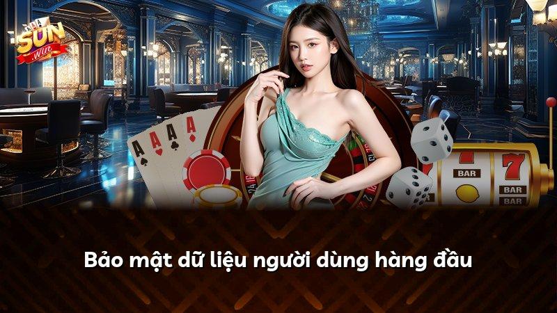 Bảo mật dữ liệu người dùng hàng đầu